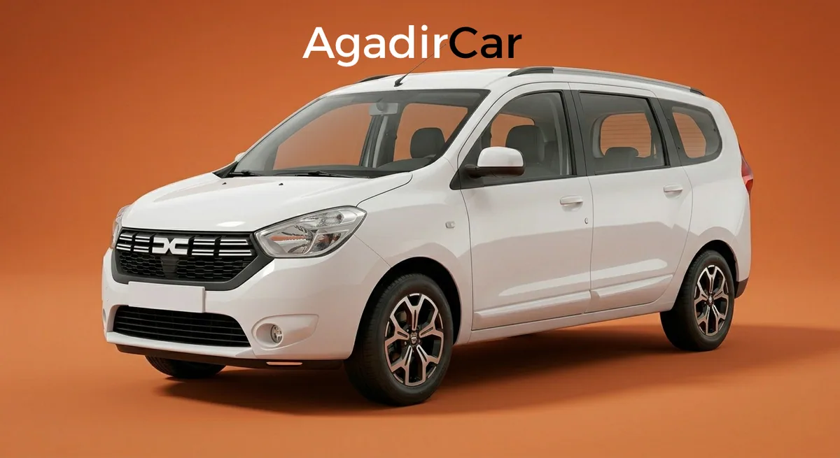 Dacia Lodgy — 7-seat minivan rental in Agadir
