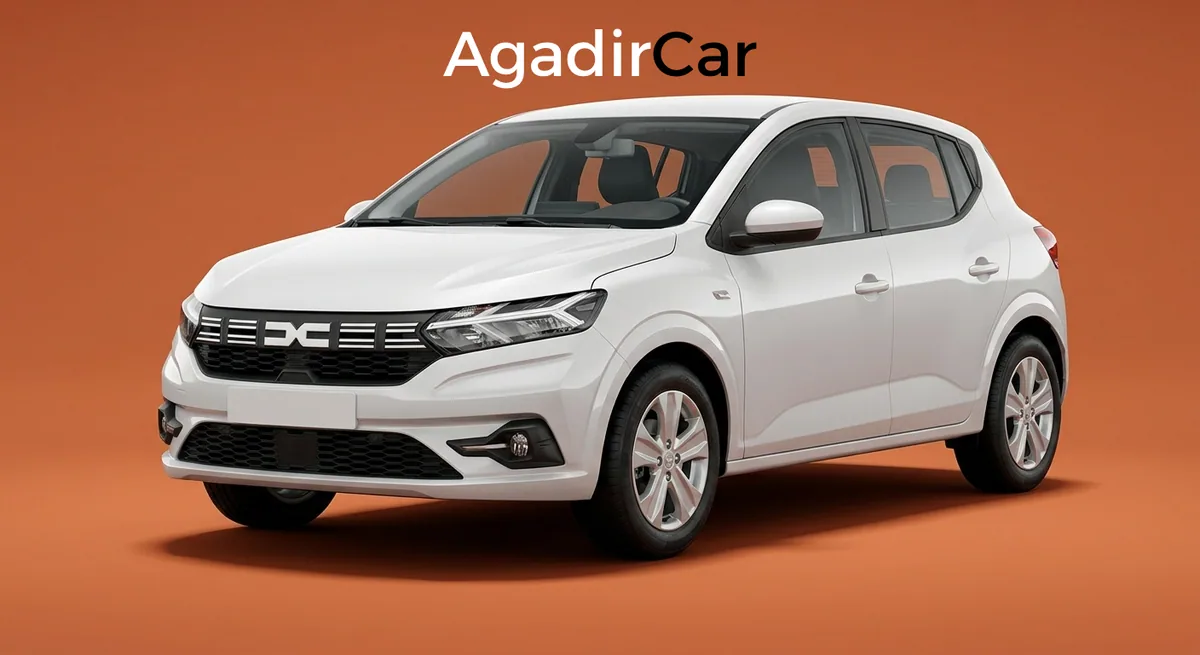 Dacia Sandero — economy rental car in Agadir